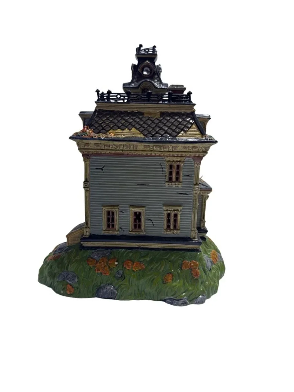 Department 56 Halloween Tricks Or Treats Haunted House Candy Bowl Collectible De